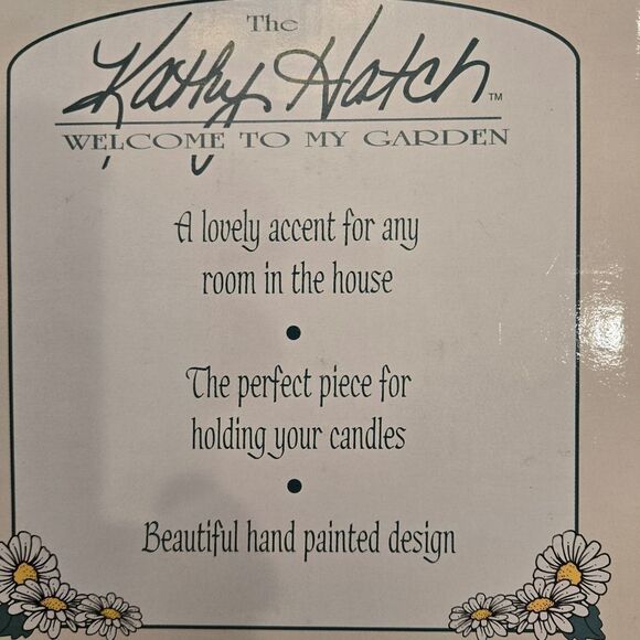 Handpainted Candle Box for Yankee Candle Kathy Hatch Collection NWT - Picture 13 of 13